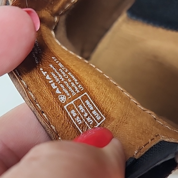 Ariat Santa Cruz Slip On Destresse Leather Clogs Size 9 - Picture 7 of 7